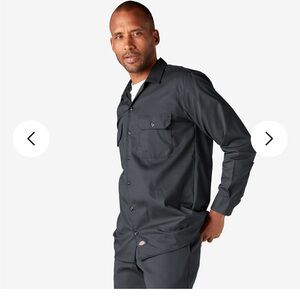 Dickies long sleeve work shirt NWT